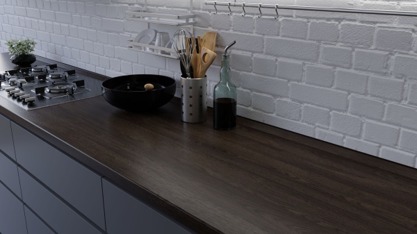 Столешница 7122/Nw Carpenter Oak dark 3050x650x12