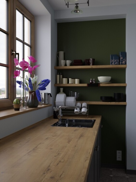 Столешница 3829/Nw Bunratty Oak 4200x650x12