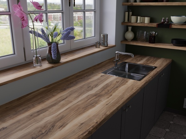 Столешница 3247/P Indian Rosewood 4200x650x12