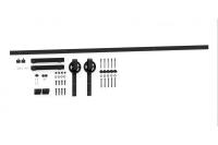 GTV РАЗДВИЖНАЯ СИСТЕМА  LOFT, ЦЕНА ЗА КОМПЛЕКТ (10x35MM+10x60MM), ЦВЕТ МАТОВЫЙ ЧЁРНЫЙ