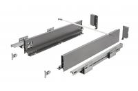 GTV КОМПЛЕКТ ЯЩИКА PUSH TO OPEN AXISPRO H-86MM L-300MM, ЦВЕТ АНТРАЦИТ