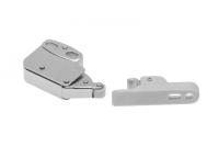 GTV ТОЛКАТЕЛЬ PUSH С ФИКСАТОРОМ ДЛЯ ПЕТЕЛЬ БЕЗ ПРУЖИНЫ ИЛИ С ОБРАТНОЙ ПРУЖИНОЙ